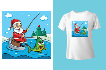 Merry christmas t shirt 2026 typography vector best graphic design high quality printable trendy calligraphy clip art festival handwriting letter new year party black and white colours download