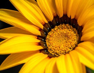 Close-up of a vibrant yellow flower (2)