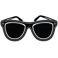 sunglasses flat vector on white background (1).eps