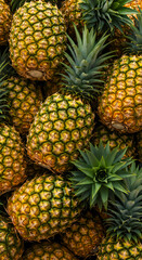 Fototapeta premium Pineapple Fruit Background