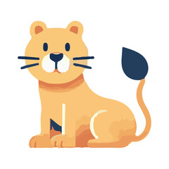 lion illustration design