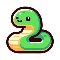 Fototapeta premium snake illustration design