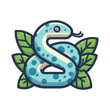 
snake illustration design