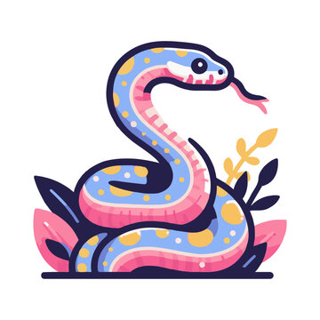 
snake illustration design