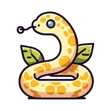 
snake illustration design