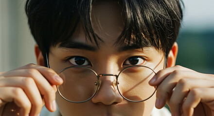 portrait of a young man