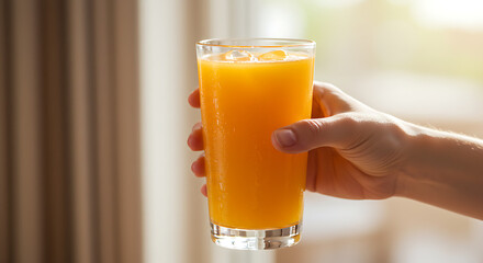 glass of orange juice