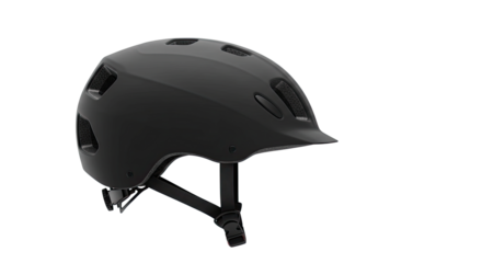 Black Bicycle Helmet Safety and Style for Cycling Adventures.