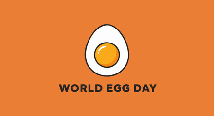 Vector illustration world egg day
