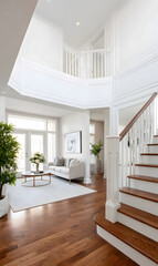 Obraz premium A real photo of the interior of a grand luxury, generation AI 