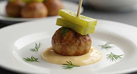 Appetizer food dish small bites