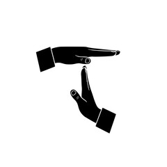 Protecting Hands Gesture Icon