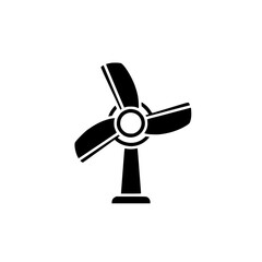 Eco Wind Energy Turbine Icon