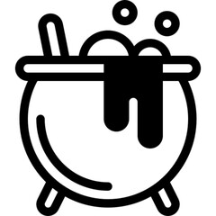 Witch Cauldron Illustration