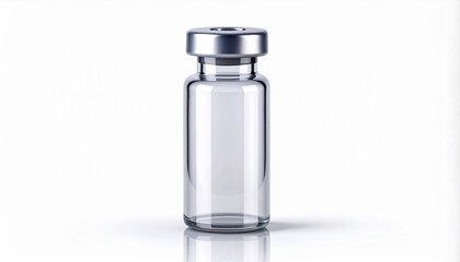Laboratory-Style Vial with Cap – Photorealistic Mockup
