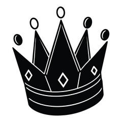 3d pink icon floating emoji gold shining crown wit (1).eps