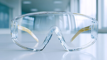 Protective Eyewear Clear Plastic Safety Goggles for Medical Professionals