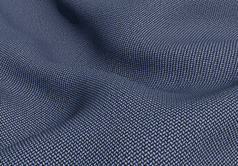 Abstract fabric background with wavy folds