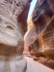 Petra, Jordan, ancient, city, historic, landmark,Ancient city carved into red sandstone cliffs