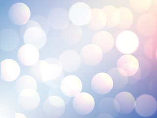 Abstract light blur and bokeh effect with sparkling glitter glow background in soft focus for celebration, party, and decorative seasonal vector design uses