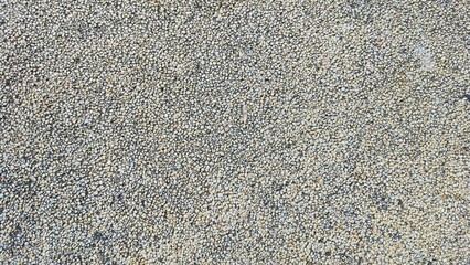 The Weathered and Patchy Old Wall. stone wall texture. Flooring material of gravel stone pattern and texture for background.