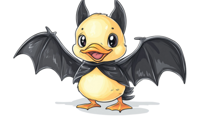 
Cute duck cosplay for Halloween