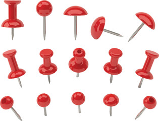 set of push pins