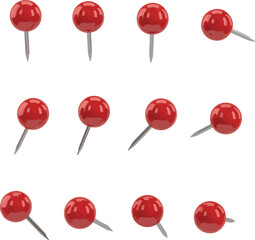 set of pins