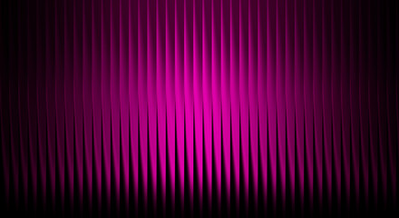 Abstract magenta background with vertical lines and dark vignette effect, modern style