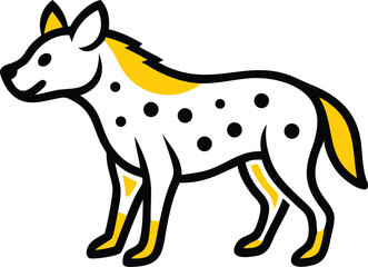 Fototapeta premium vector illustration of a donkey