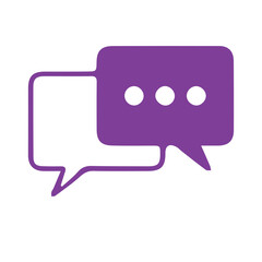 Chatting icon concept