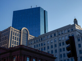 A breathtaking city view through the river, where the skyline reflects on calm waters and the urban lights blend with nature&rsquo;s serenity. This scene captures the harmony between city life and natural