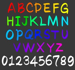vector alphabet set