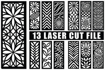 Laser cut decorative panels for modern interiors