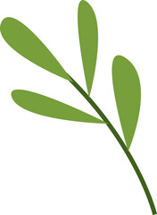 Simple Minimal Leaves