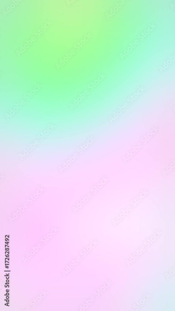 Wall mural pastel colorful gradient abstract background vertical animation