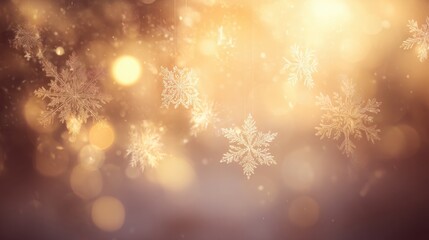 precipitation. Delicate snowflakes drifting through amber light, forming a dreamy bokeh backdrop of winter serenity. travel magazines.