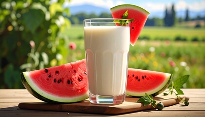 Refreshing summer drink