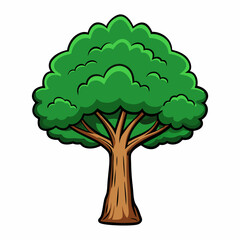 tree isolated on white background