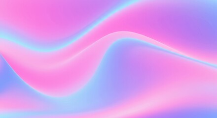 Flowing abstract waves digital space colorful smooth texture modern aesthetic