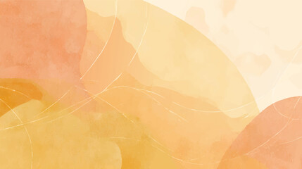 Soft abstract watercolor background in warm hues