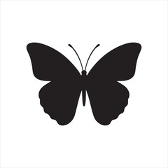 Butterfly vector illustration in no background.