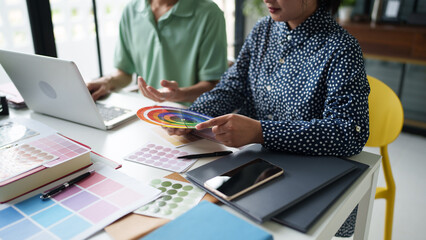 Business People Meeting Design Ideas professional investor working new start up project. business...