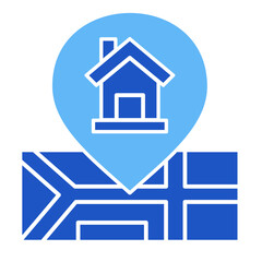 Location Pin  Icon Set Multiple Style Collection