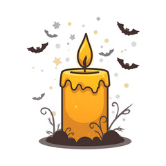 Halloween Candles 