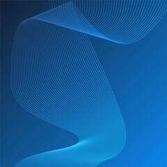 Minimal wavy line texture or pattern background for digital use