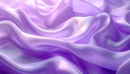 Obraz premium Soft, flowing, lavender silk