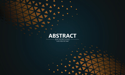 Modern Geometric Triangle Pattern Presentation Dark Backdrop Abstract Background Design
