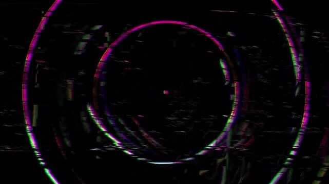 Vintage VHS glitch overlay with analog noise and color bleed. Perfect for retro aesthetics and throwback content.