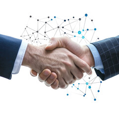business people shaking hands